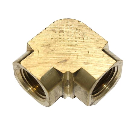 Brass Elbow Fitting 3/8 Inch NPT Female, PK 100